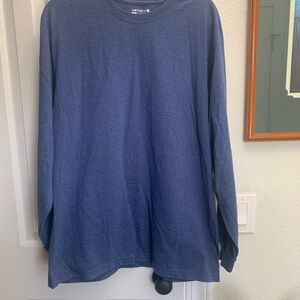 Carhartt Men's Navy Long Sleeve Tee